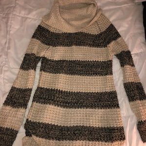 Striped sweater dress!